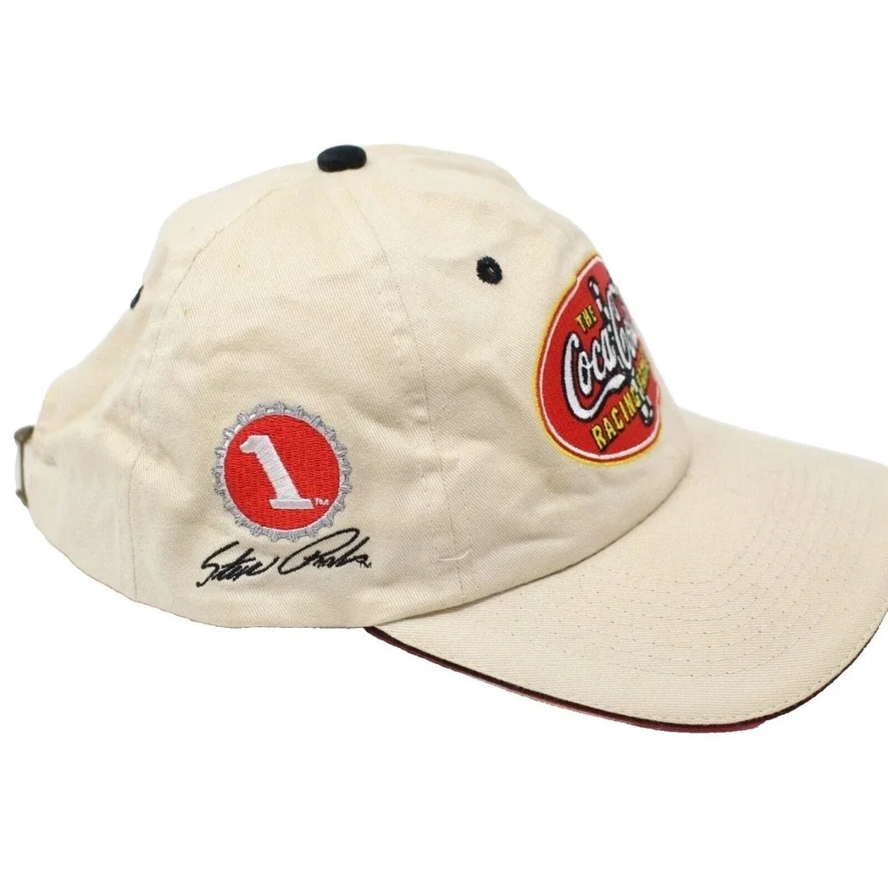 Coca Cola Steve Park Nascar Hat #1 2003 Coke Racing Family Logo Baseball Dad Cap